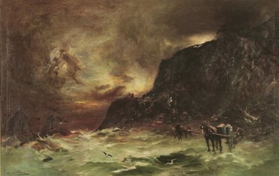 Tempête à Wellington Heads - Petrus van der Velden